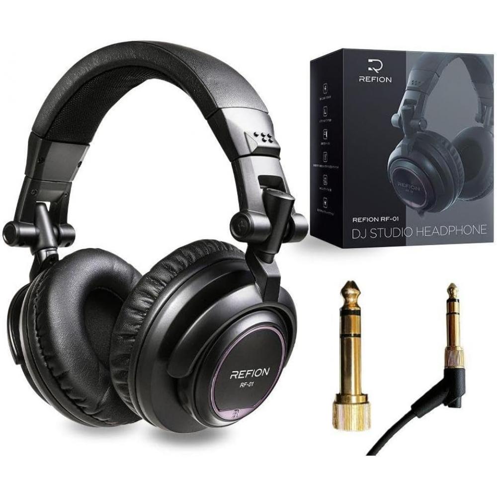 [настоящий профессиональный диджейский надзор] Наушники Refion Rf 01 Dj Проводные наушники Наушники Наушники Мониторные наушники Накладные наушники